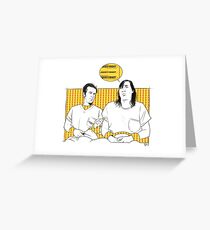 McMurphy and the Chief Greeting Card