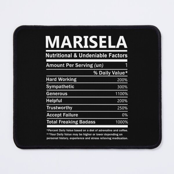 Item preview, Marisela Name T Shirt - Marisela Nutritional And Undeniable Factors Gift Item Tee designed and sold by rolandchel.