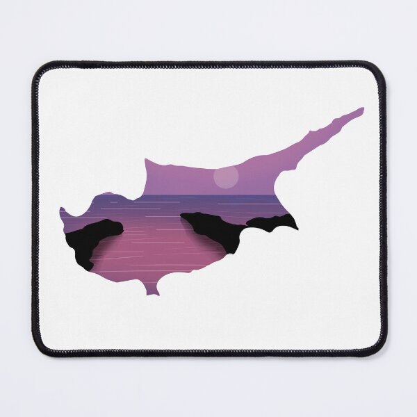 Item preview, cyprus map and landscape designed and sold by landscapeworlds.