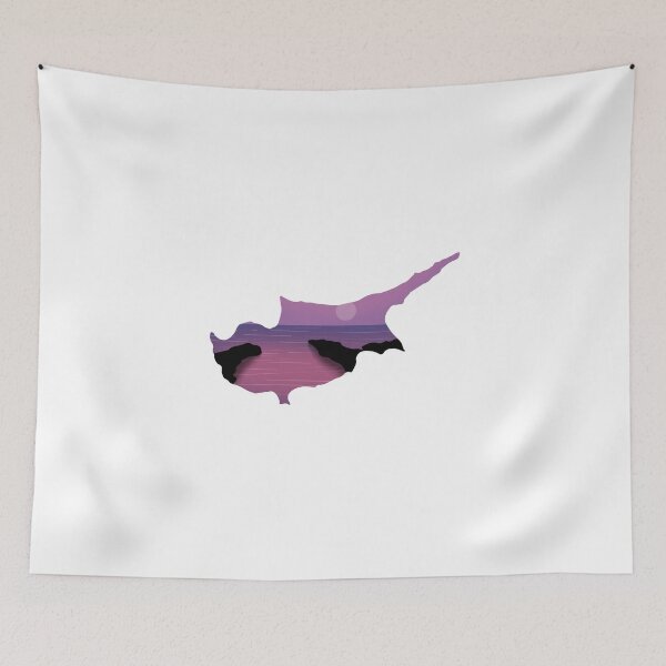 Item preview, cyprus map and landscape designed and sold by landscapeworlds.
