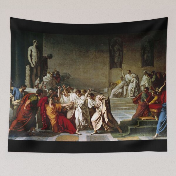 Item preview, La morte di Cesare (The Assassination of Julius Caesar) by Vincenzo Camuccini ,The Death of Caesar designed and sold by TeeARTHY.