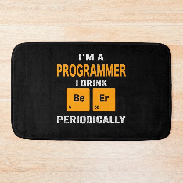 Item preview, Beer Drinker Gift, Funny programmer Shirt, programmer Gift, programmer fathers day christmas gift Shirt, Beer Drinker Drink Beer Periodically designed and sold by xlnv.