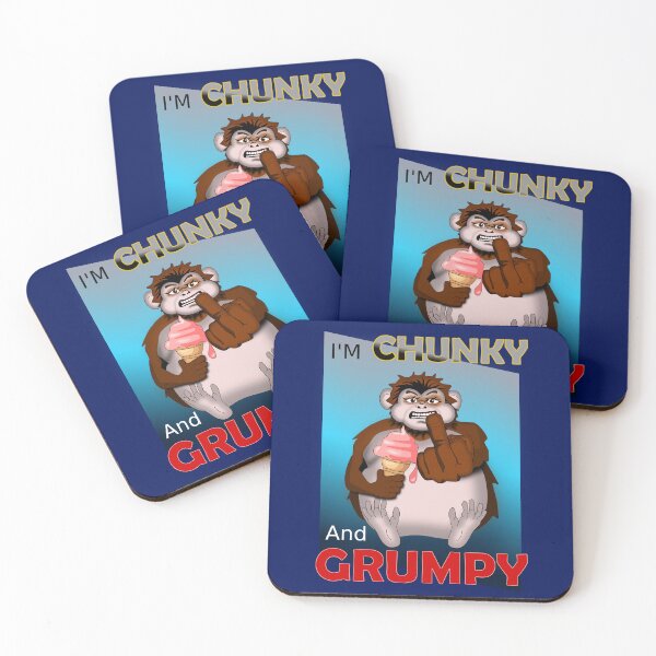 Item preview, Grumpy Chunky monkey designed and sold by clintondesigns6.