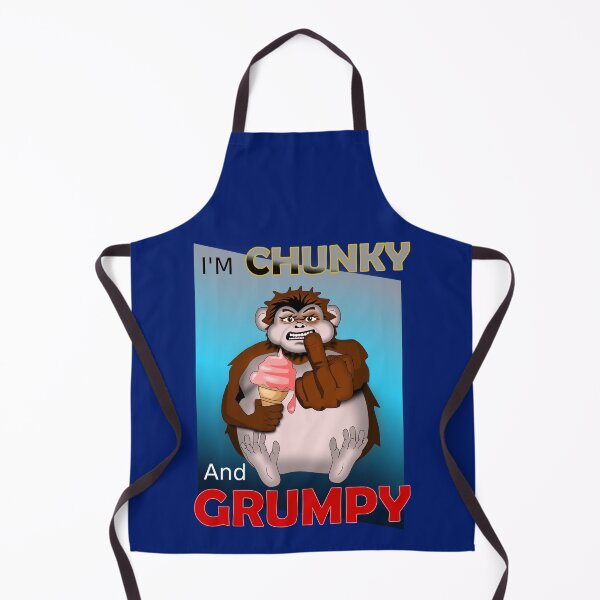 Aperçu de l'œuvre Singe grincheux Chunky créée et vendue par clintondesigns6.