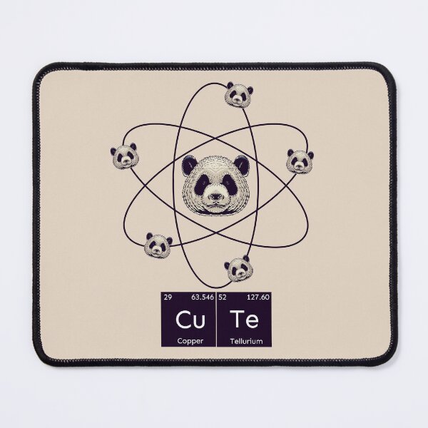 Item preview, funny  chemist panda  designed and sold by uranus1store.