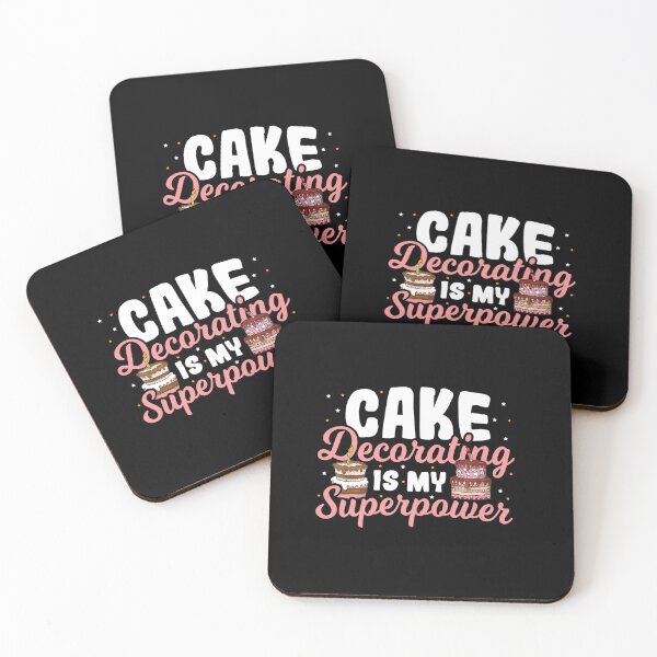 Item preview, BAKING CAKE DECORATING IS MY SUPERPOWER BAKER CAKE DECORATOR designed and sold by sobriowslen.