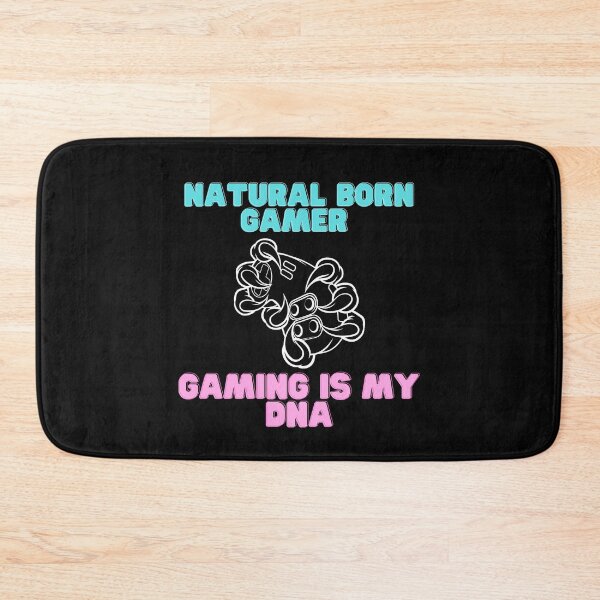 Item preview, NATURAL BORN GAMER GAMING IS MY DNA designed and sold by yassminishop.