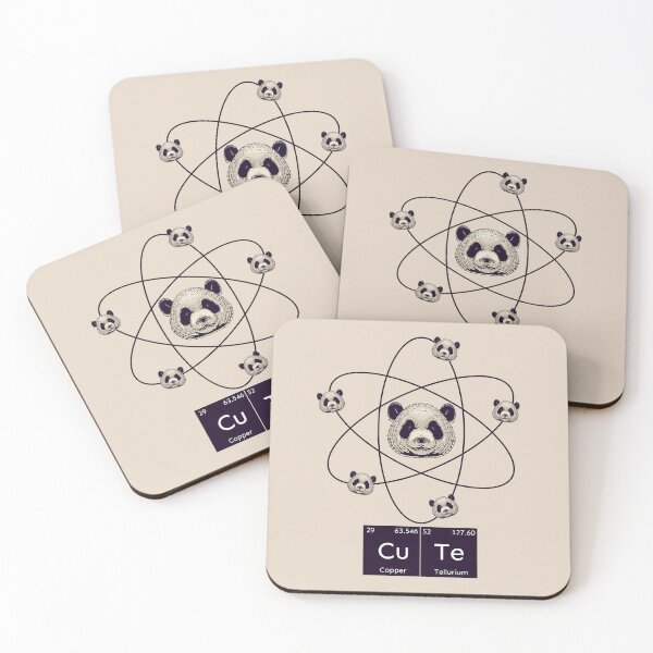Item preview, cute chemist panda  designed and sold by uranus1store.
