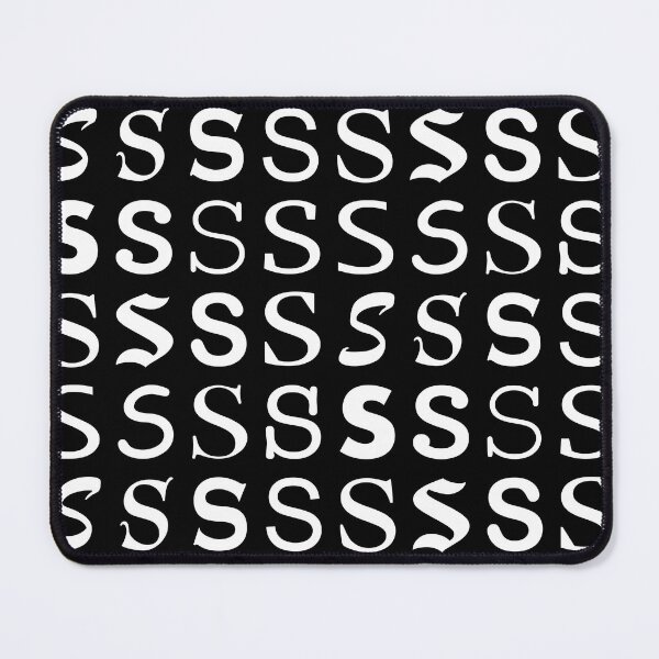 Item preview, Letter S Typographic Pattern designed and sold by STUDIO-72.