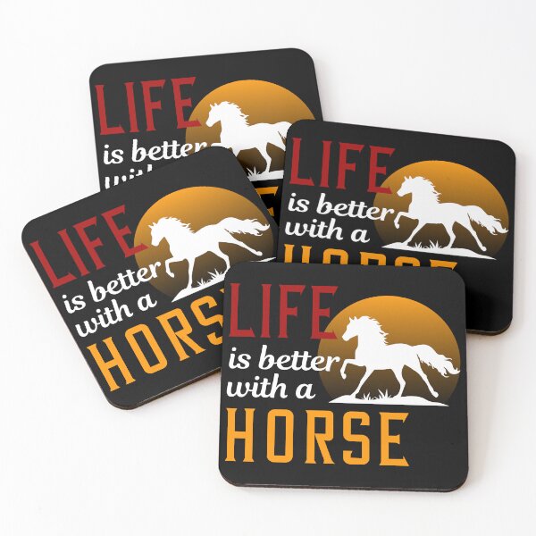 Item preview, Life is better with a horse designed and sold by ajkbilder.
