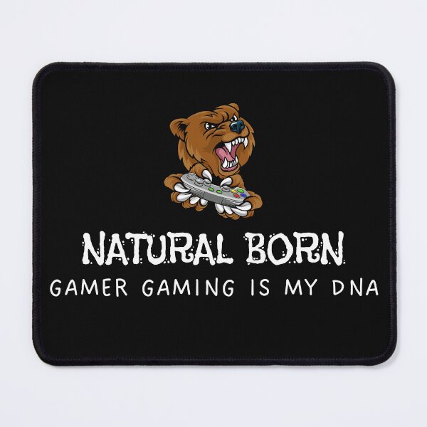 Item preview, NATURAL BORN GAMER GAMING IS MY DNA designed and sold by yassminishop.
