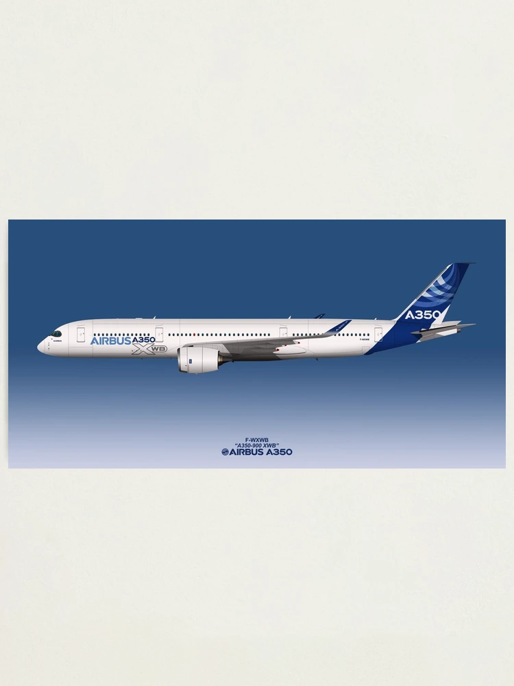 Illustration of Airbus A350 F-WXWB