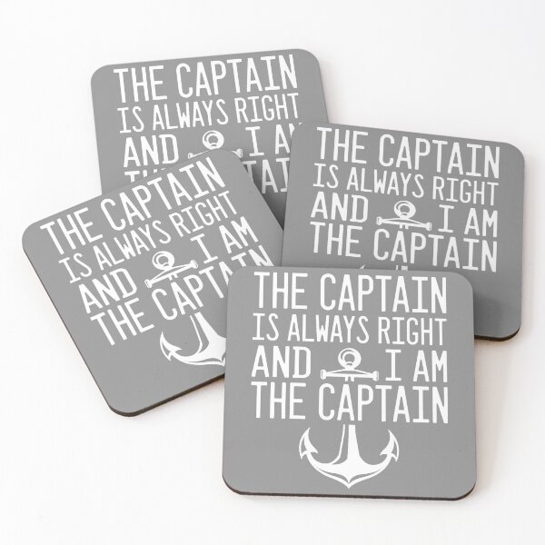 Aperçu de l'œuvre The Captain is Always Right and I Am the Captain créée et vendue par DesmaOmaa.