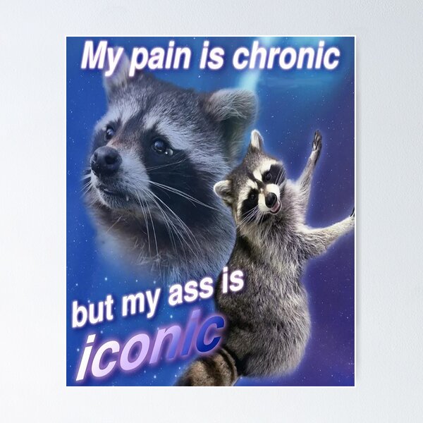 Item preview, My Pain is Chronic but my A is Iconic designed and sold by Greg Heffley.