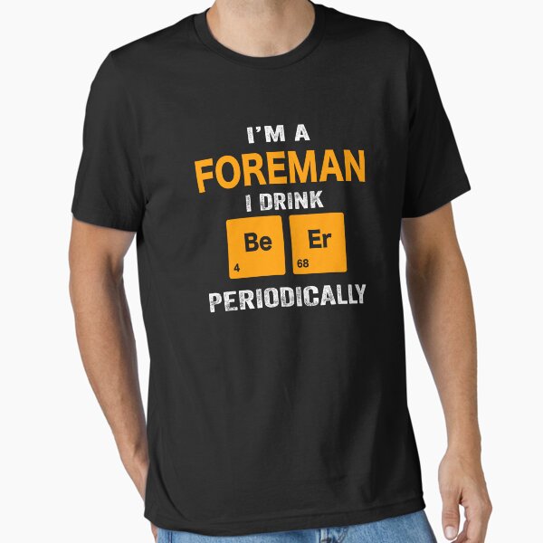 Artikel-Vorschau von Biertrinker-Geschenk, lustiges Vorarbeiter-Shirt, Vorarbeiter-Geschenk, Vorarbeiter-Vatertag-Weihnachtsgeschenk-Shirt, Biertrinker trinkt regelmäßig Bier, designt und verkauft von xlnv.