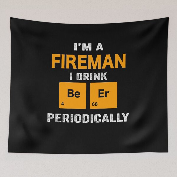 Item preview, Beer Drinker Gift, Funny fireman Shirt, fireman Gift, fireman fathers day christmas gift Shirt, Beer Drinker Drink Beer Periodically designed and sold by xlnv.
