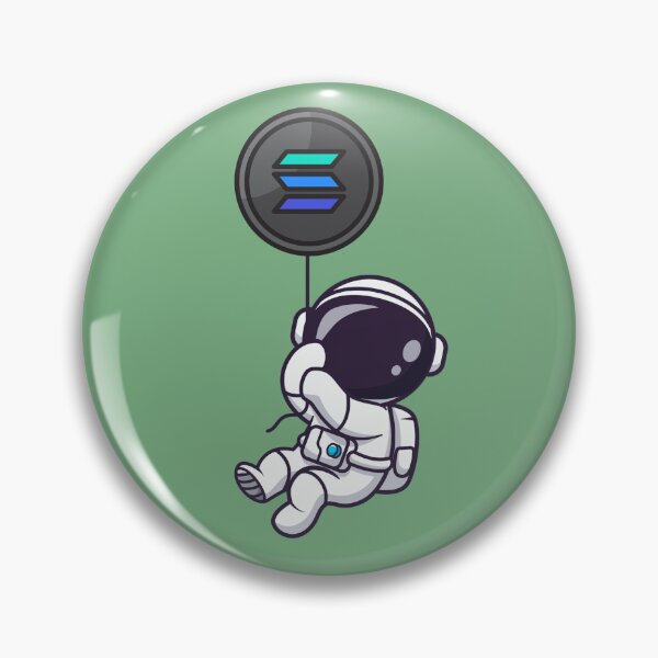 Item preview, Crypto Solana Astronaut designed and sold by Crypmetal.