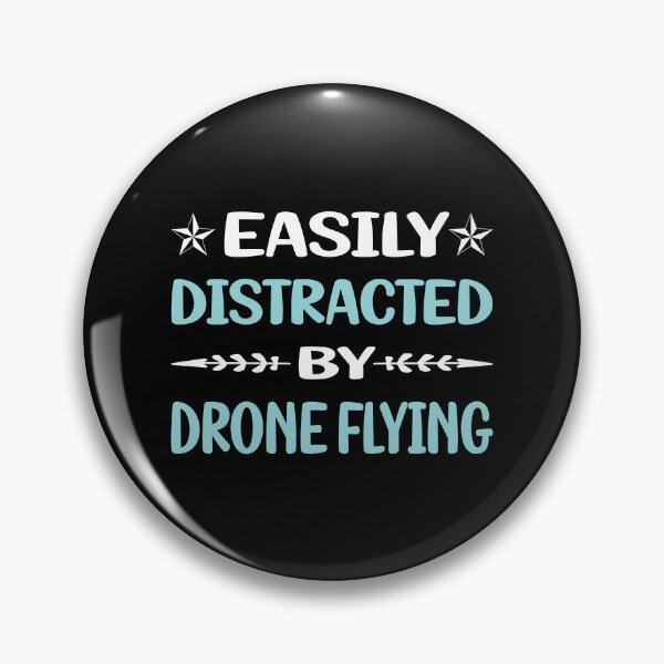 Item preview, Funny Easily Distracted Drone Flying designed and sold by robinnacallanyi.