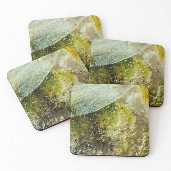 Item preview, Micro-Flowers, green flower details under the microscope (40x) designed and sold by Sarah Glavan.