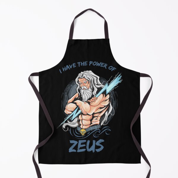 Artikelvorschau, I Have The Power Of Zeus - Eine Zeichnung von Zeus mit dem Spruch I Have The Power Of Zeus entworfen und verkauft von velisani.