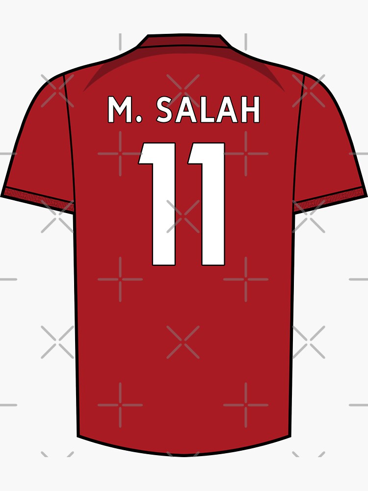 Mohamed Salah Kit Sticker for Sale by designsheaven