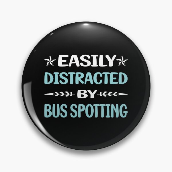 Item preview, Funny Easily Distracted Bus Spotting Spotter designed and sold by robinnacallanyi.