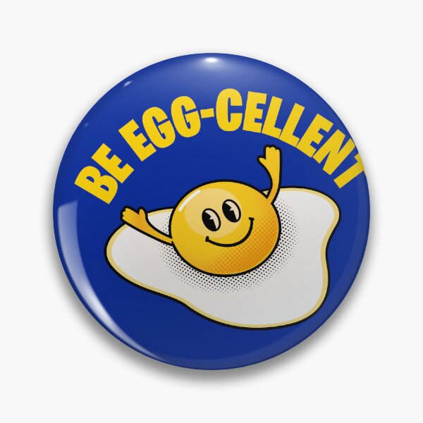 Item preview, Be egg-cellent - funny Food Puns designed and sold by retrippy.