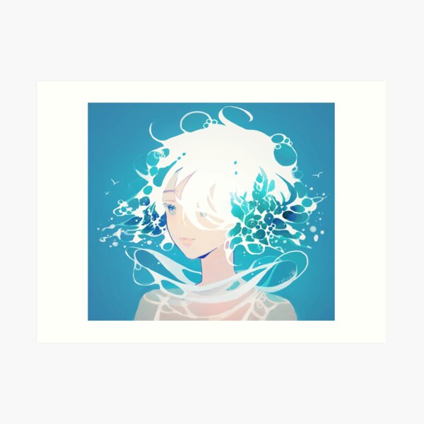 seafoam. Art Print