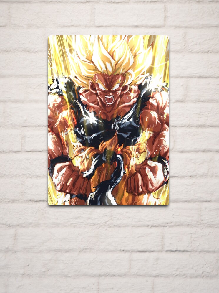 Dragon Ball Son Goku Super Saiyan | Metal Print