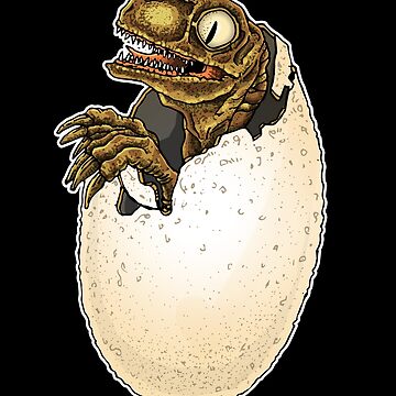 Artwork thumbnail, Hatching Raptor by BertoMedia