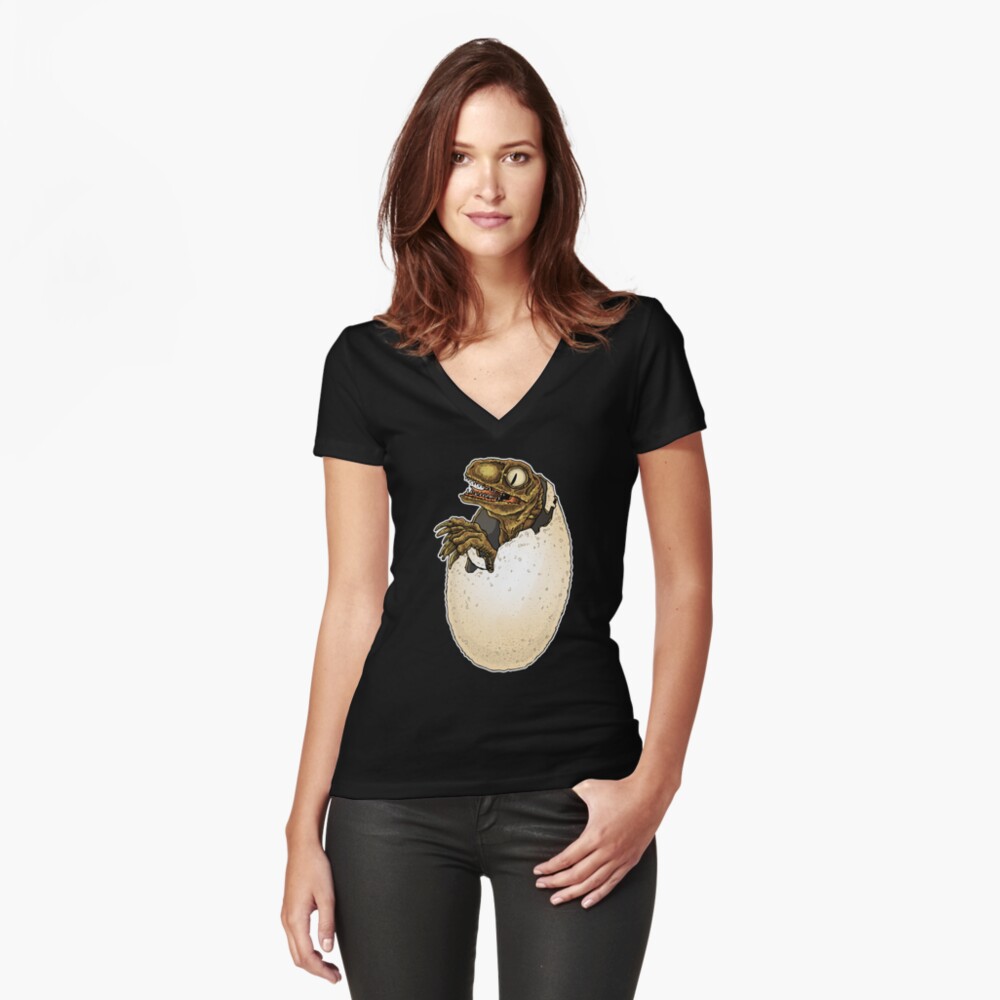 Item preview, Fitted V-Neck T-Shirt designed and sold by BertoMedia.