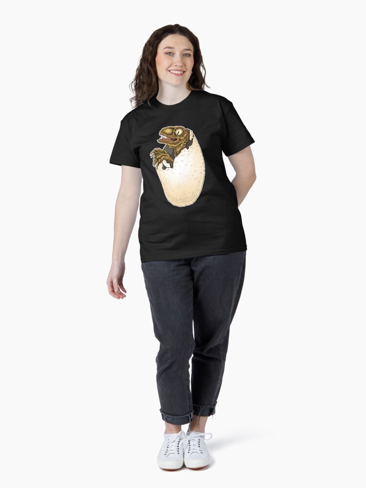 Thumbnail 4 of 7, Classic T-Shirt, Hatching Raptor designed and sold by BertoMedia.