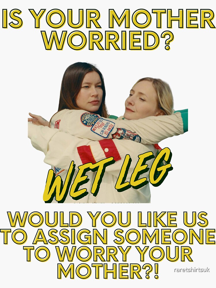 "Wet Leg "Is Your Mother Worried?" Chaise Longue Lyrics Funny Camping