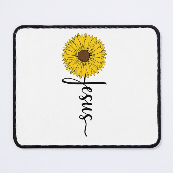 Item preview, Jesus faith sunflower cross designed and sold by PepaAnaRB.