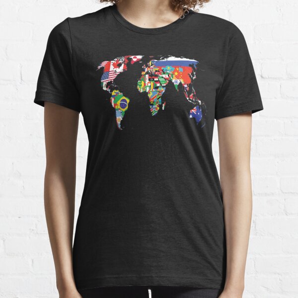 All Flags Country Of The World Countries International Matching Gift  Essential T-Shirt