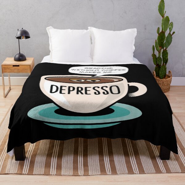 Item preview, coffee is a necessity, Depresso designed and sold by retrippy.