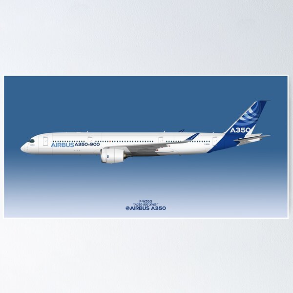 Airbus A350 Posters for Sale | Redbubble