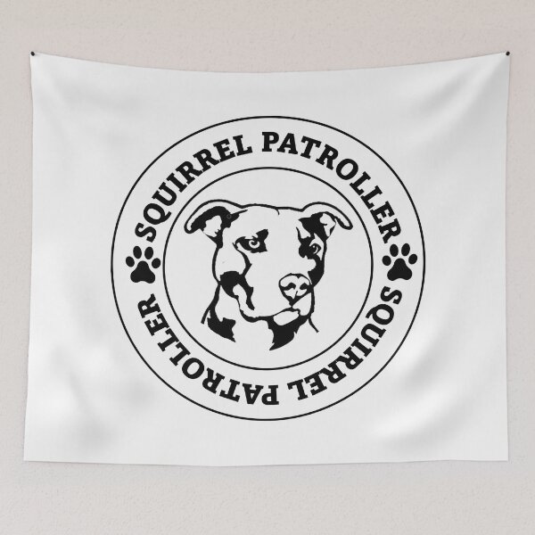 Item preview, Squirrel Patroller Patch - Pitbull2 designed and sold by Kongiferd.