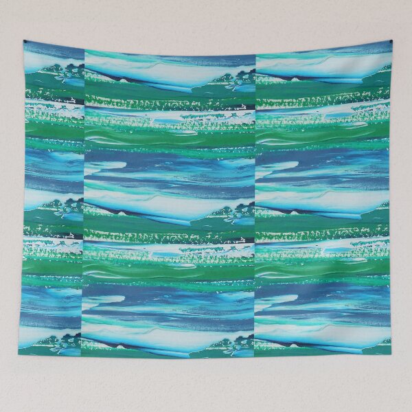 Item preview, Ocean Waves Beach Art Interior Decor Sea Abstract Landscape I designed and sold by Irina Sztukowski.