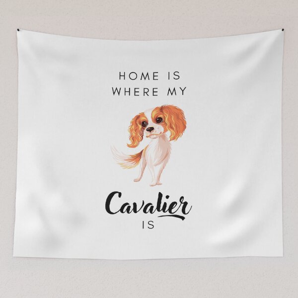Item preview, Home is where my cavalier is designed and sold by LiliesValley.