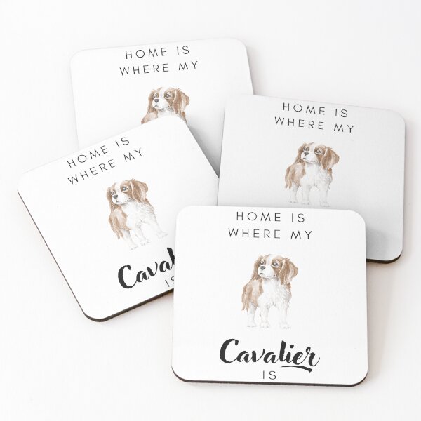 Item preview, Home is where my cavalier is designed and sold by LiliesValley.