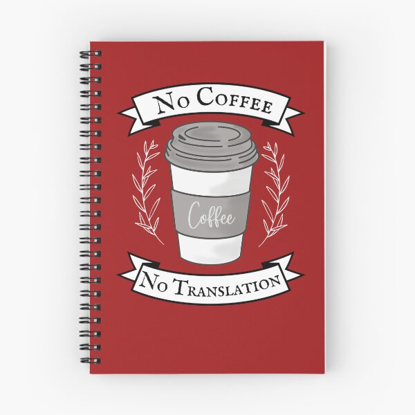 Item preview, No Coffee, No Translation - Translator - Vintage  designed and sold by LamaraK.
