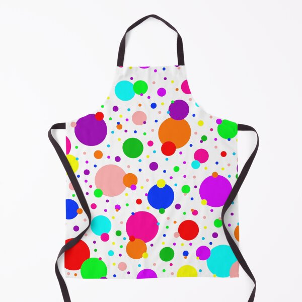 Item preview, Multi Size Rainbow Polka Dots, Choose Your Own Background, Large Sized Non-Repeating Image designed and sold by Nicolette Olivier.