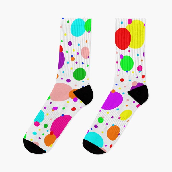 Item preview, Multi Size Rainbow Polka Dots, Choose Your Own Background, Large Sized Non-Repeating Image designed and sold by Nicolette Olivier.