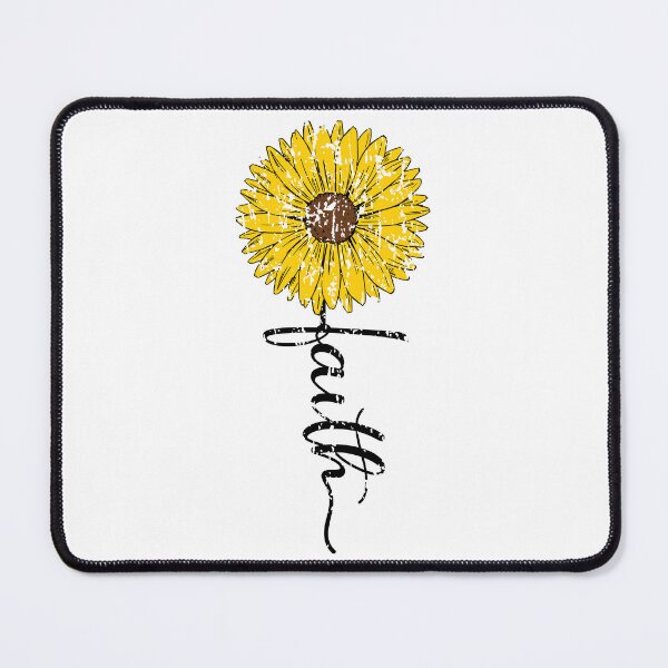 Item preview, Distressed faith sunflower cross designed and sold by PepaAnaRB.