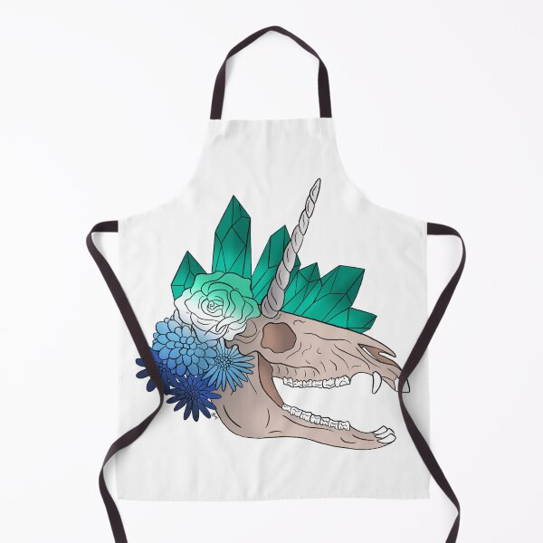 Item preview, Gay (man) unicorn skull designed and sold by Bethan Morgan.