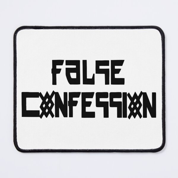 Item preview, False Confession Logo designed and sold by bonitaeudora.