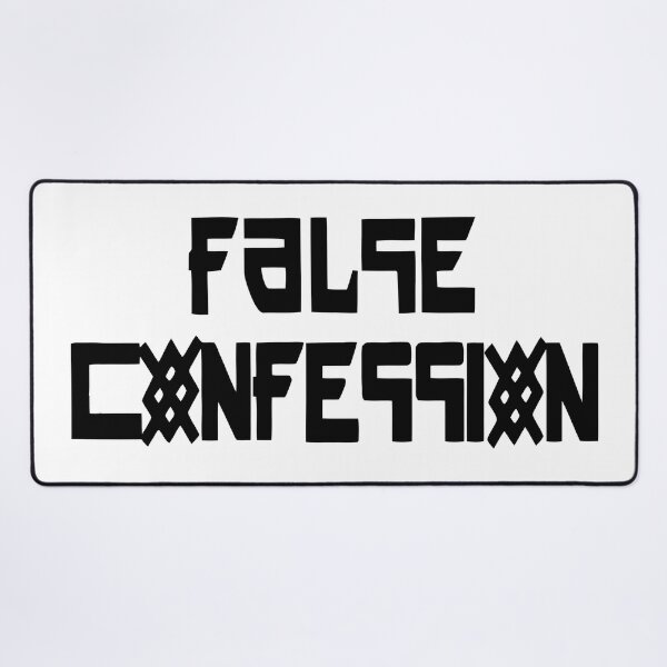 Item preview, False Confession Logo designed and sold by bonitaeudora.