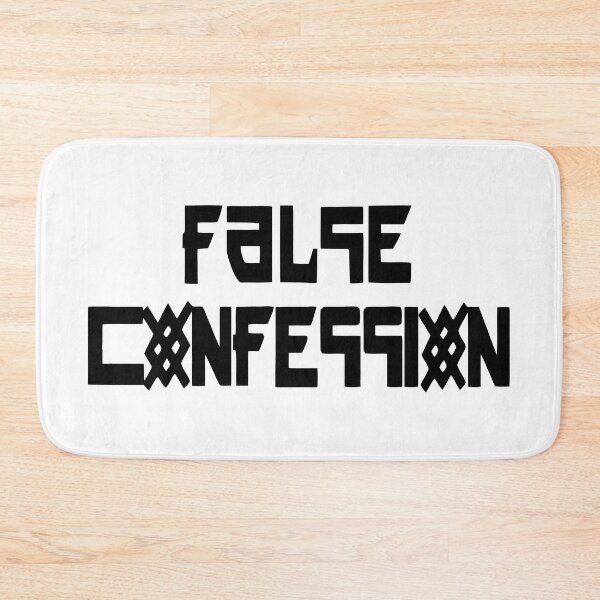 Item preview, False Confession Logo designed and sold by bonitaeudora.
