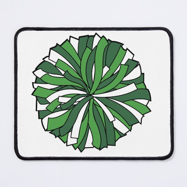 Item preview, Green cheerleading pom pom designed and sold by PepaAnaRB.